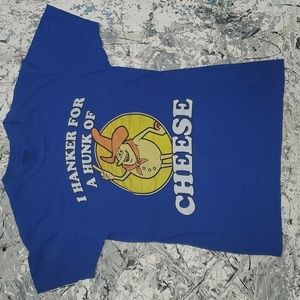 Hanker for a Hunk of Cheese mens retro graphic tee
